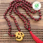 Red Chandan Mala (108 Beads)