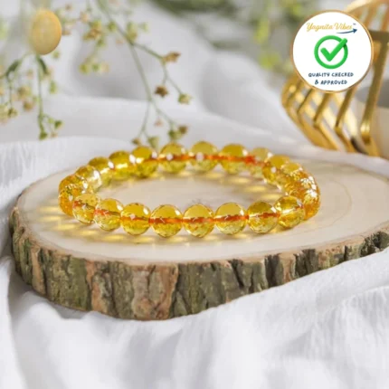 Yellow Citrine Bracelet