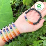 Lava Seven Chakras Bracelet