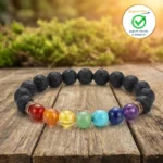 Lava Seven Chakras Bracelet - Image 2