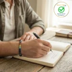 Black Tourmaline Seven Chakras Bracelet - Image 3