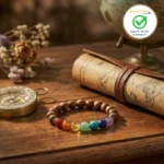 Seven Chakras Wooden Bracelet - Image 4