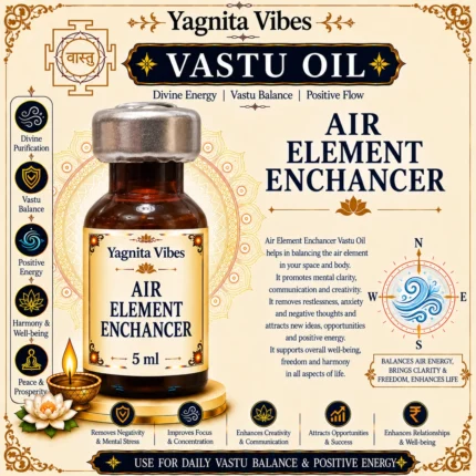 Air Element Enhancer Vastu Oil – 5ml – infographic