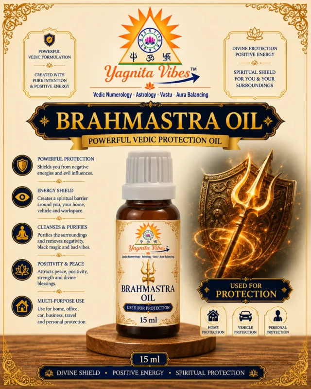 Brahmastra Oil – 15ml (Used for Protection) – infographic