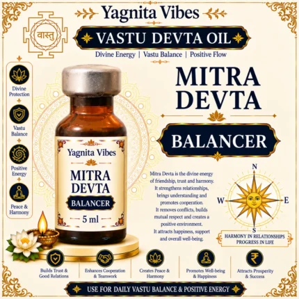 Mitra Devta Balancer Vastu Oil – 5ml – infographic