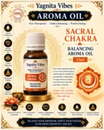 Sacral Chakra Balancing Aroma Oil – 15ml – infographic