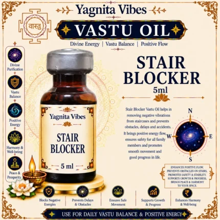 Stair Blocker Vastu Oil – 5ml – infographic