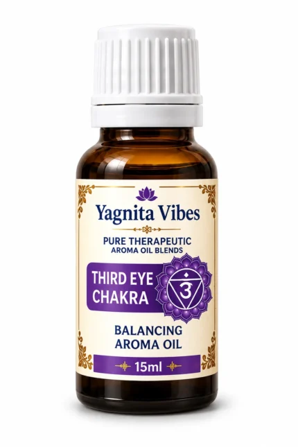 Third Eye Chakra Balancing Aroma Oil – 15ml