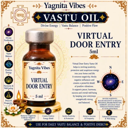Virtual Door Entry Vastu Oil – 5ml – infographic